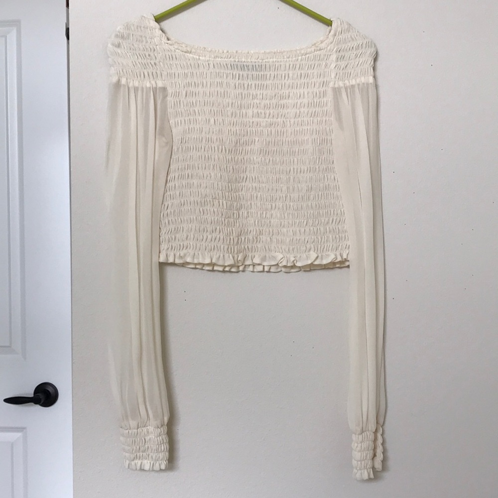 Smocked blouse